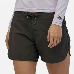 Patagonia Wavefarer Boardshorts 5" Inseam Black Women's Size 10
